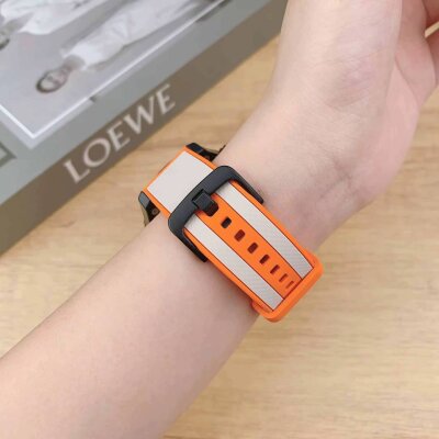 Contrast Silicone Strap - 2342
